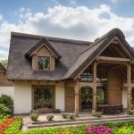 projekt drewnianego domu archideo