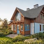 projekt drewnianego domu archideo