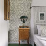 sypialnia w stylu cottagecore
