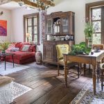 wnętrza w stylu rustykalnym