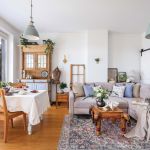 salon w stylu prowansalskim