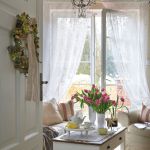 salon w stylu prowansalskim