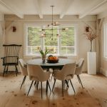 salon w stylu modern country