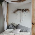 baldachim nad łóżkiem