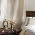 baldachim nad łóżkiem