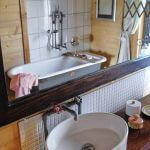 łazienka w stylu rustykalnym