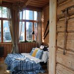 sypialnia drewniana