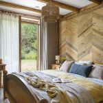 sypialnia w stylu cottagecore