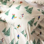 sypialnia boże narodzenie dekoracje