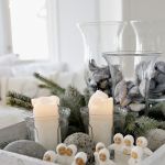 dekoracja świąteczne ze świecami