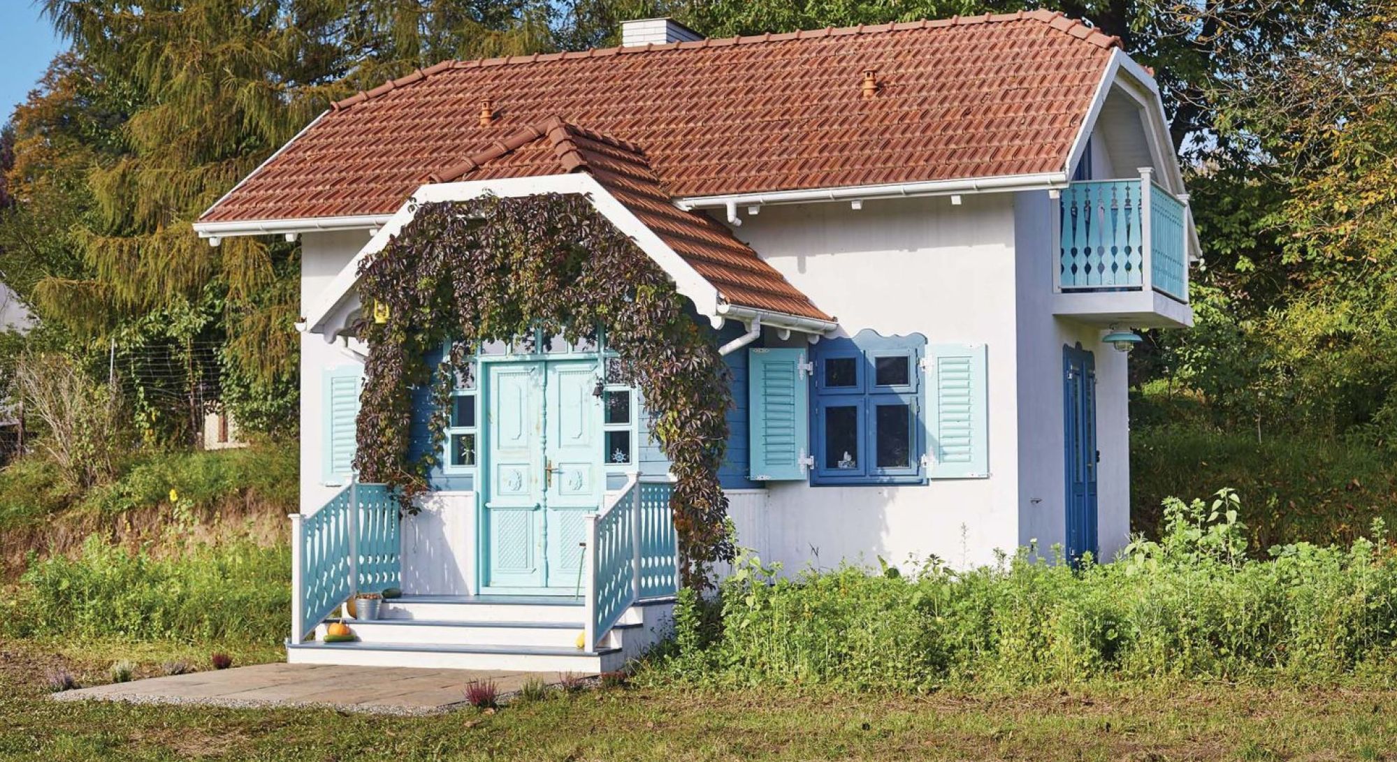 turkusowy ganek