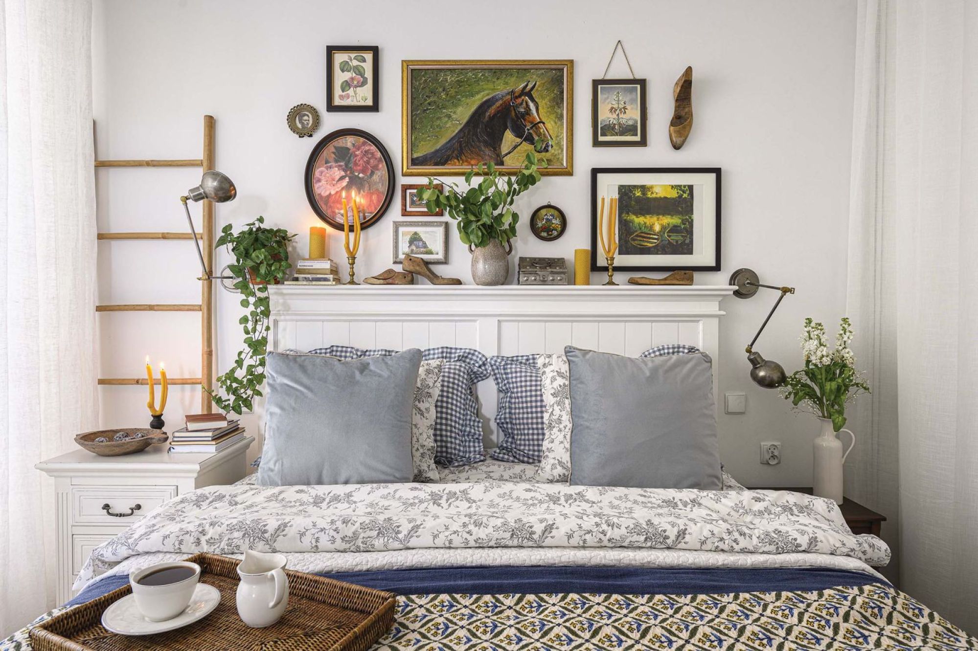 Sypialnia w stylu prowansalskim