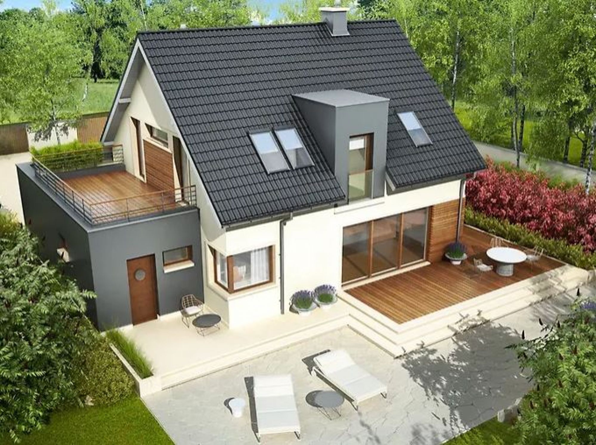 projekty domów
