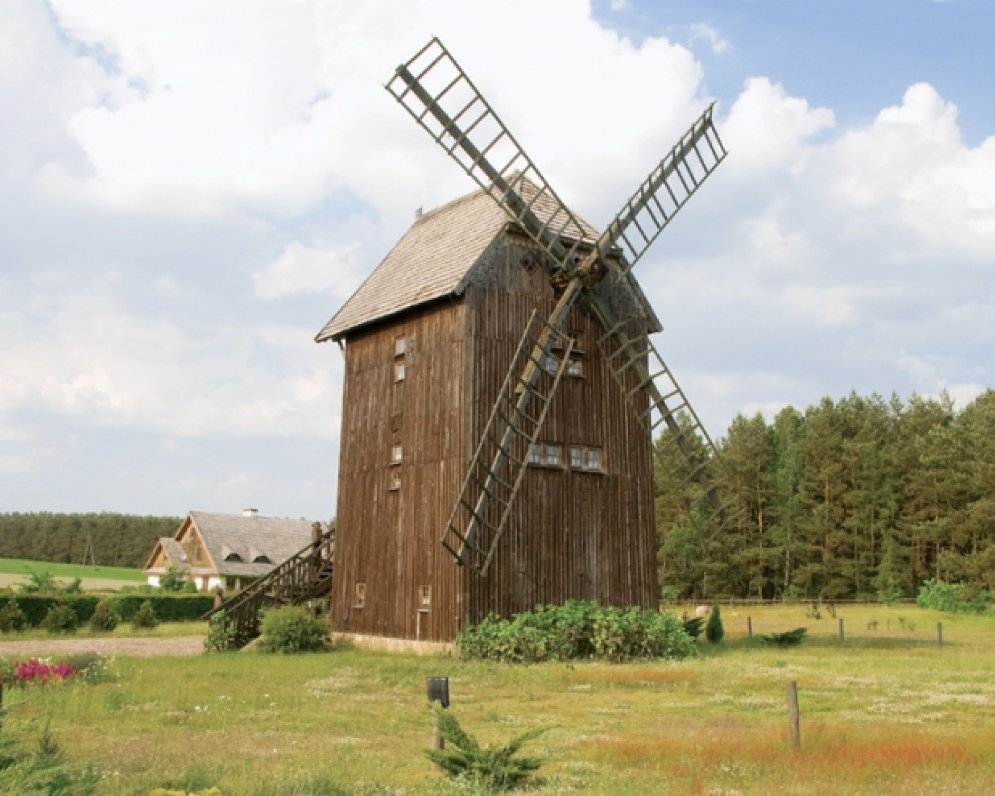 Stary młyn w Zaborku