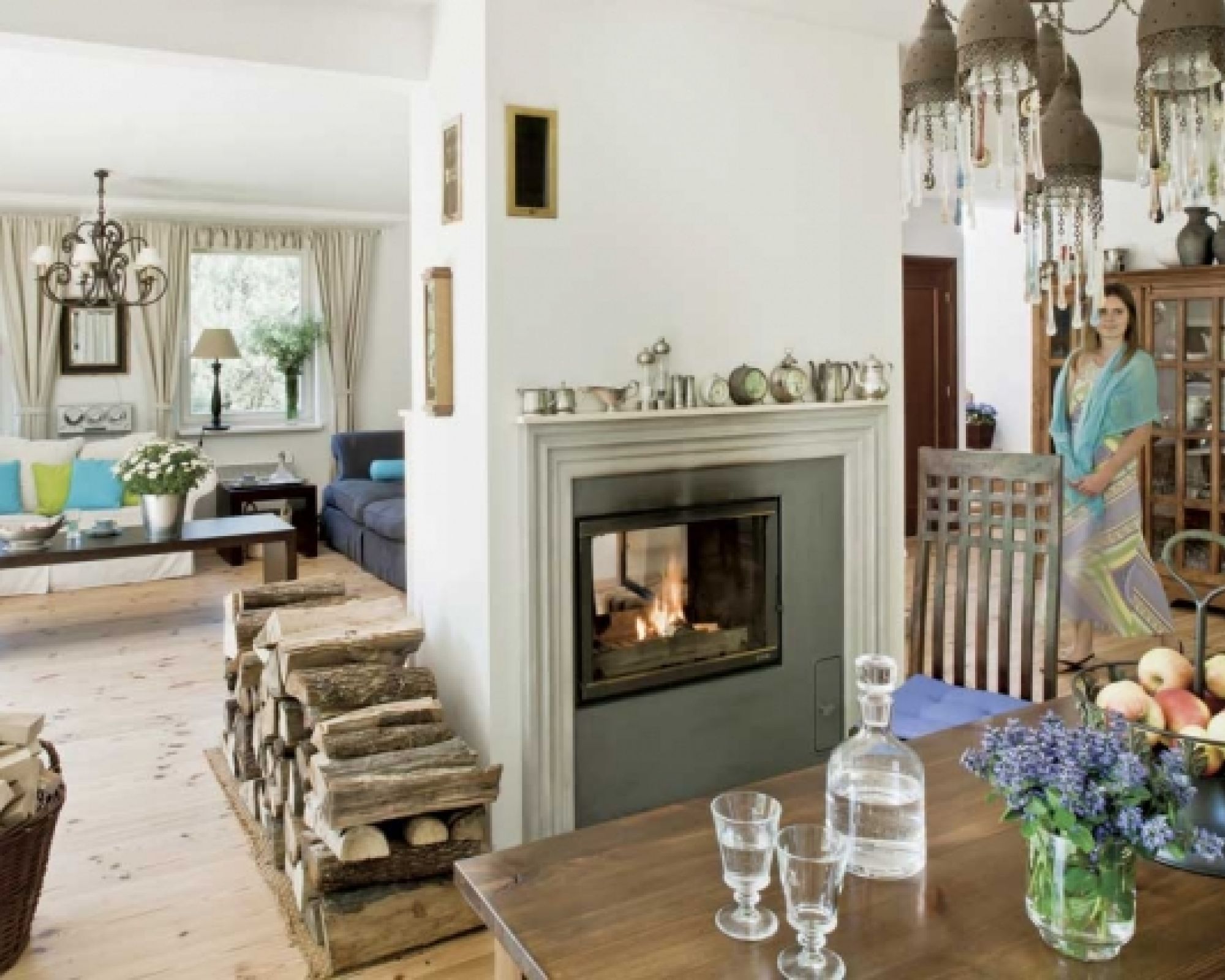 Dom z widokiem na las