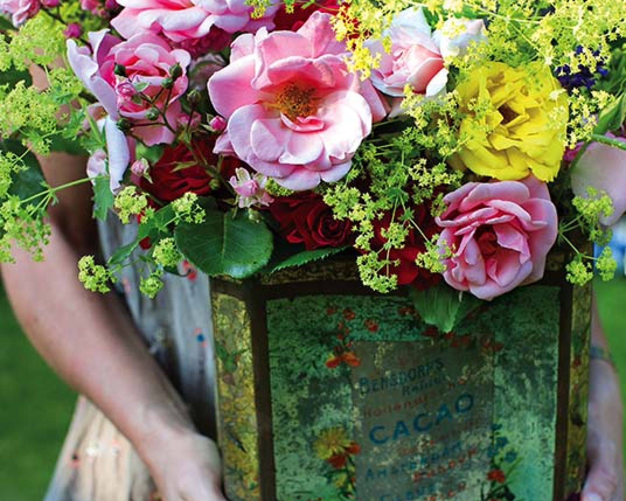 Dalie i róże - królowe lata