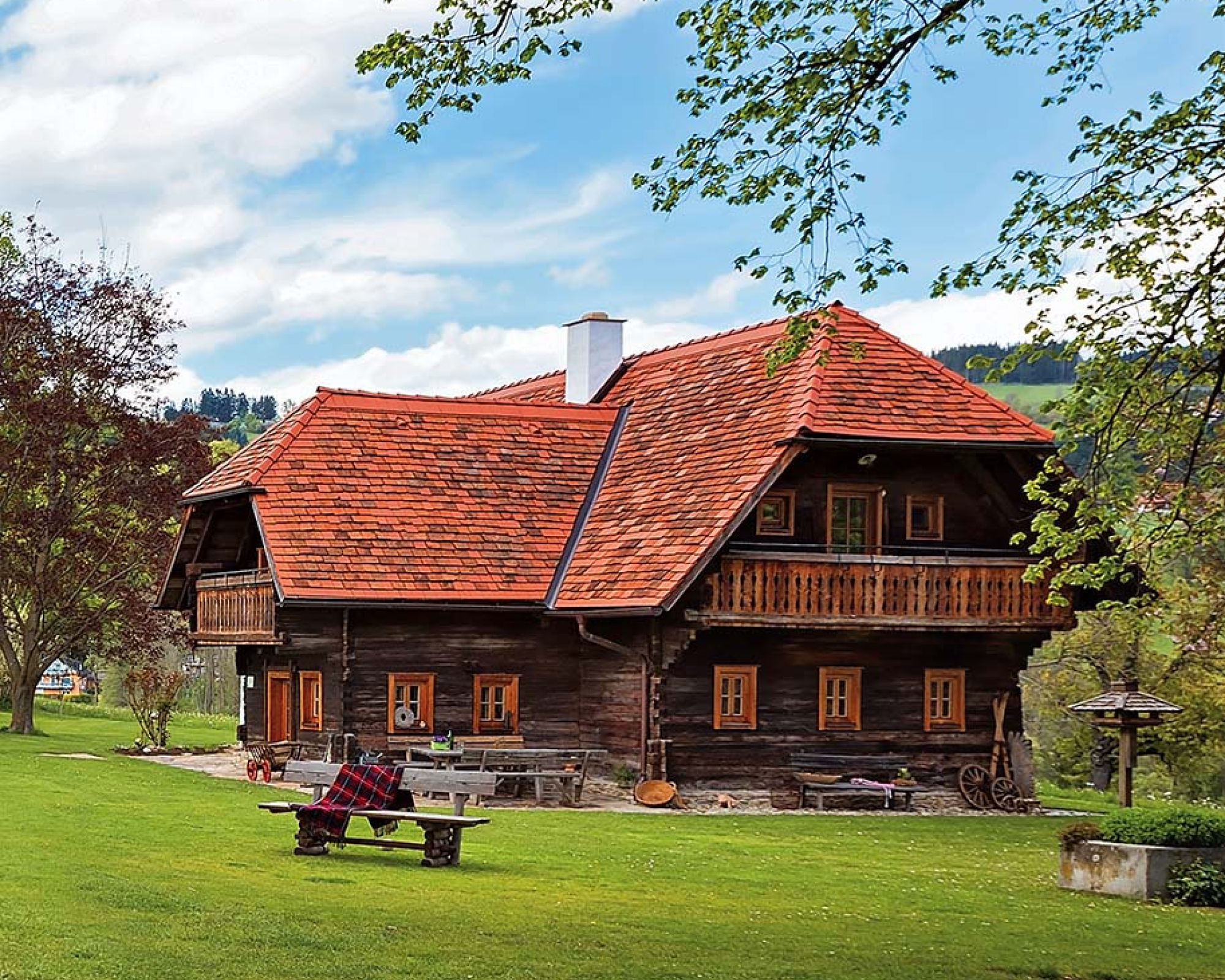 Dom w Alpach austriackich pachnący strudlem