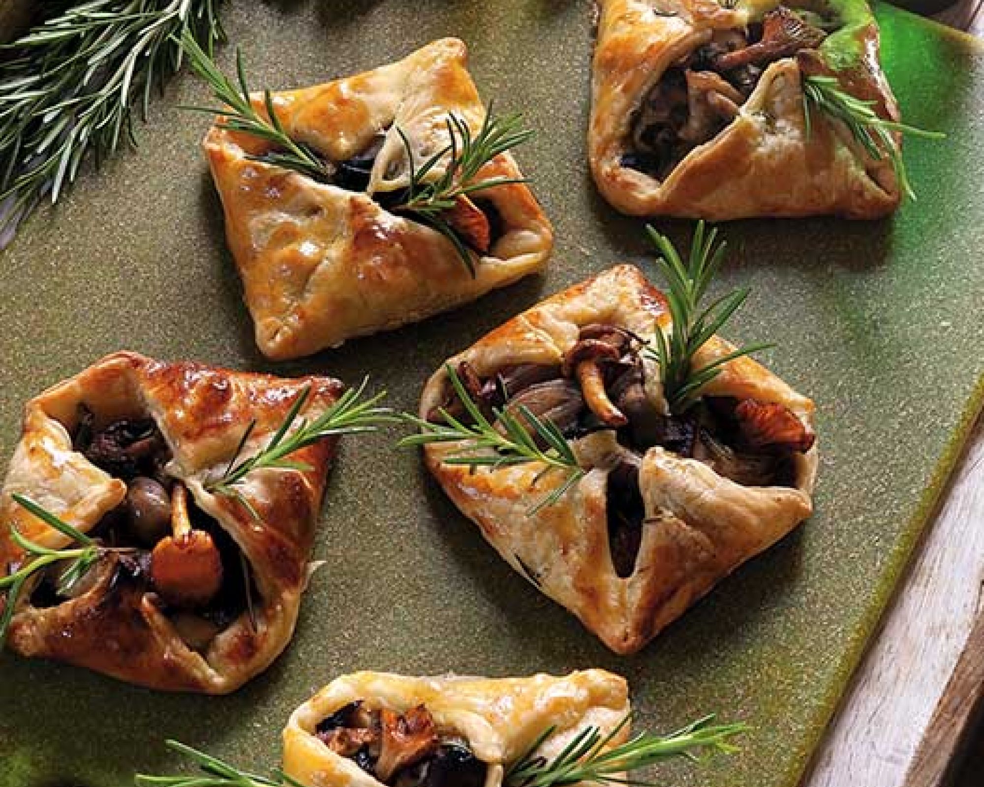 Paczuszki z szynką i grzybami