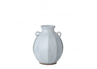 Ceramiczny wazon niebieski