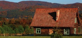 beskid niski łemkowskie chata manichatki