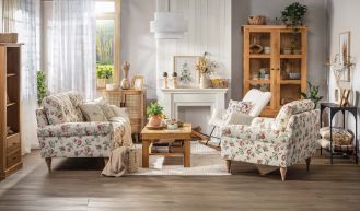 sofa styl rustykalny