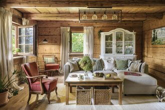 drewniany dom beskidy