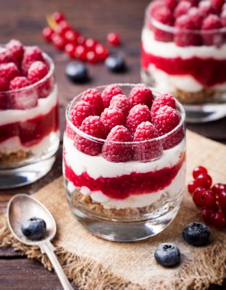 malinowe trifle