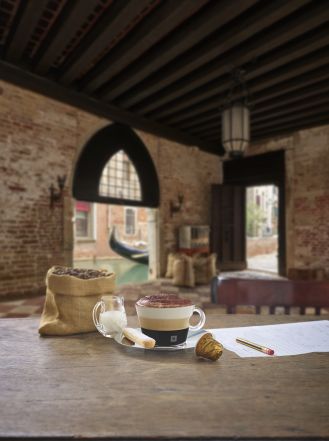 Cappuccino w stylu deseru Tiramisu, Nespresso nowa kolekcja kaw Ispirazione Italiana