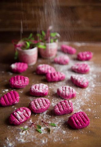 Gnocchi buraczano-serowe Gnocchi buraczano-serowe