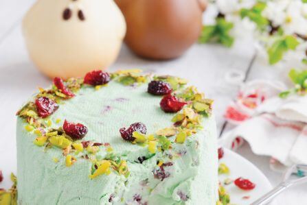 Zielona pascha z pistacjami