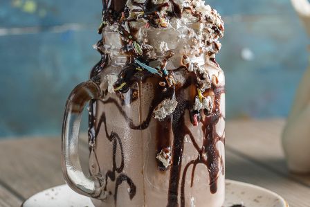 walentynkowy milk shake