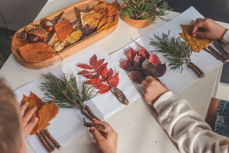 prace plastyczne jesień
