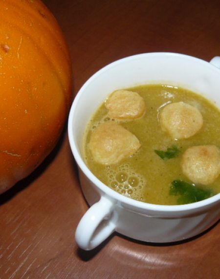 Zupa dyniowa mocno rozgrzewająca