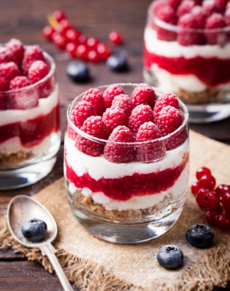 malinowe trifle