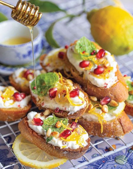 brischetta z ricotta