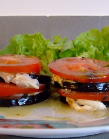 BAKLAZAN  MOZZARELLA  I POMIDOR