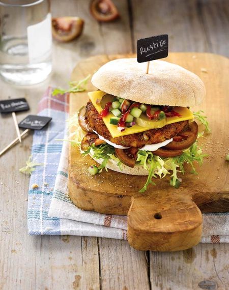 Burgery pieczarkowe