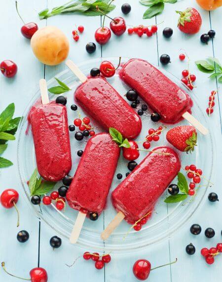domowe lody porzeczkowe