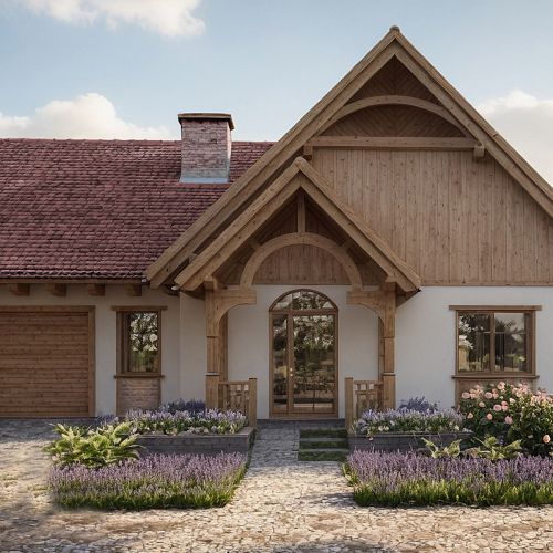 projekt drewnianego domu archideo