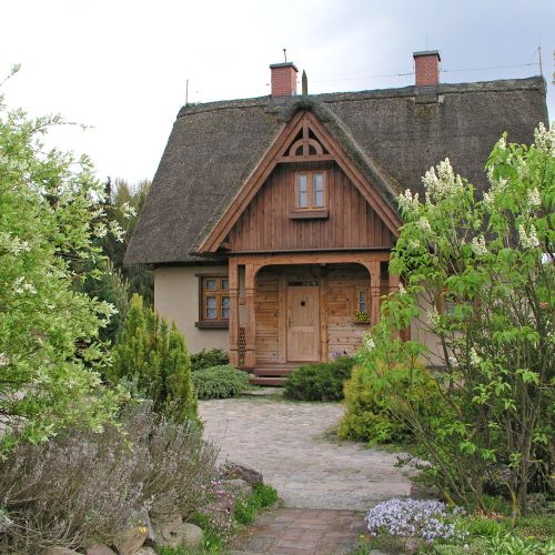 projekt drewnianego domu archideo