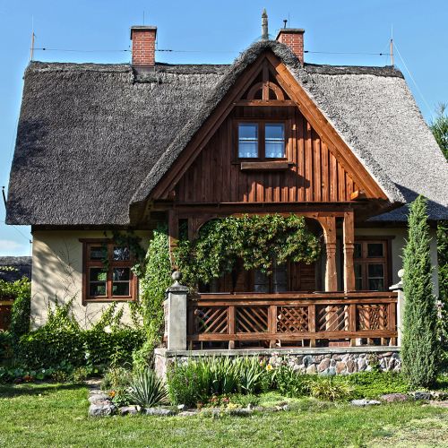 projekt drewnianego domu archideo