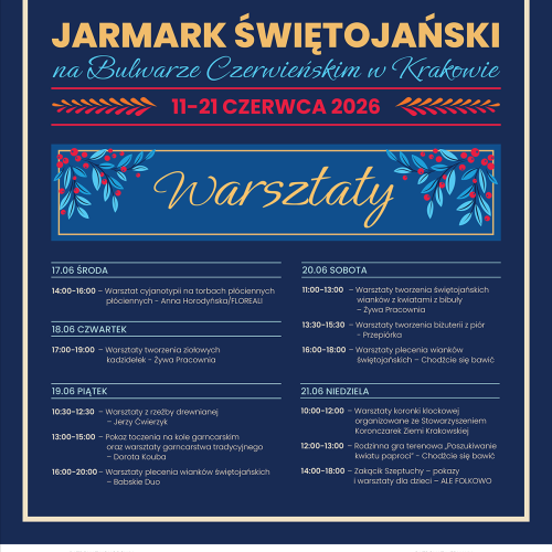 jarmark świętojański 2026 kraków