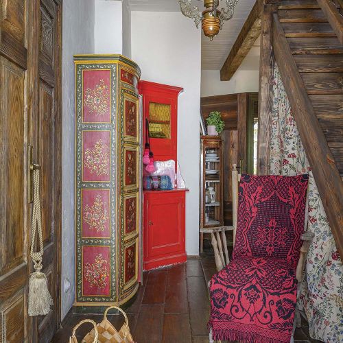 wnętrza w stylu rustykalnym