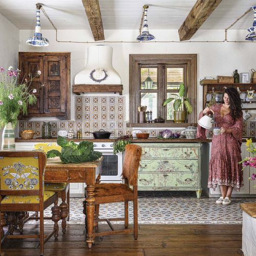 wnętrza w stylu rustykalnym