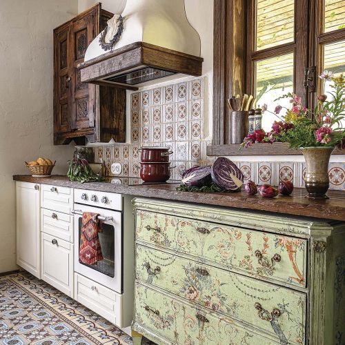 wnętrza w stylu rustykalnym