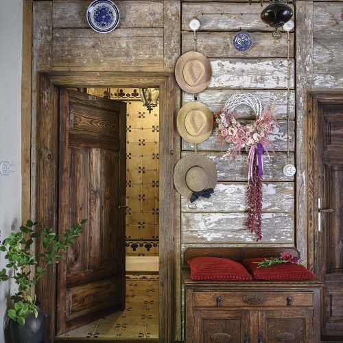 wnętrza w stylu rustykalnym