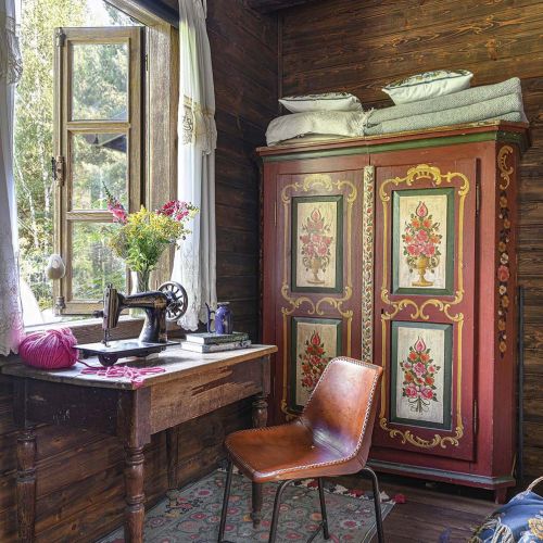 wnętrza w stylu rustykalnym