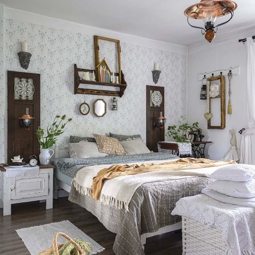 dom w stylu rustykalnym