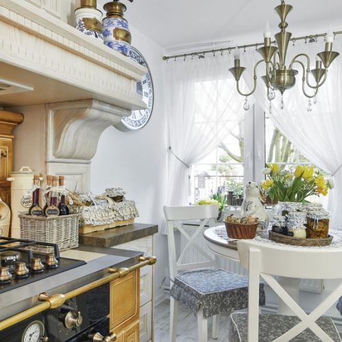 wnętrze w stylu prowansalskim