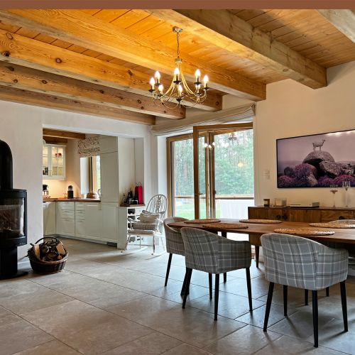 projekt drewnianego domu archideo